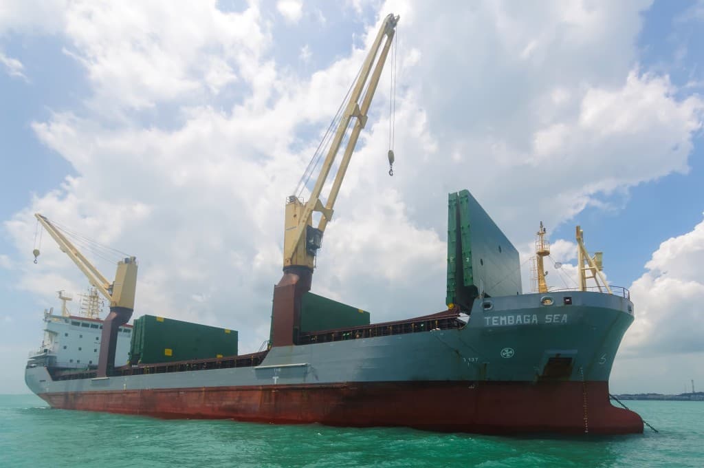 MV Tembaga Sea cargo vessel